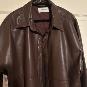 New With Tags Faux leather XL jacket by Babaton (from Aritzia)
